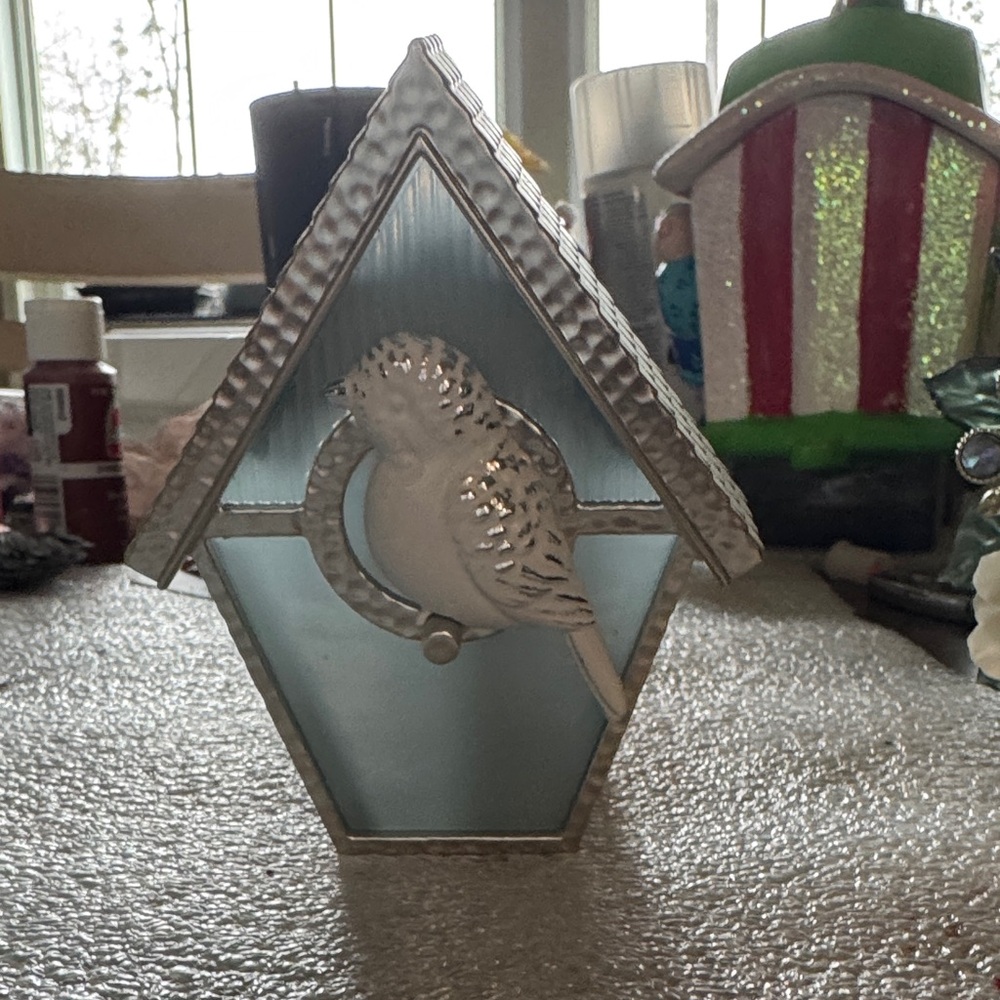 Bath & Body Works Blue Birdhouse Decor Wallflower